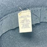 Vintage Classic Black Wool Hat Bowler Hat Made in Italy Hat Unisex Photo 2