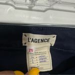 L'Agence ‎ Marlo Oxford Skinny High Rise Silver Clasp Ankle Length Jeans Size 25 Photo 6