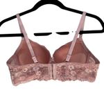 Pink Lover 36B Lace Floral Padded Underwire Bra Pink Style 6673 Size undefined Photo 6