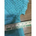 Umgee  Linen Blend Blouse Shirt Women Size Small‎  Fringe Hem Crochet Sleeve Boho Photo 4