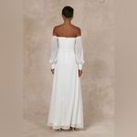 Lulus  Feel Me Romance White Off-the-Shoulder Maxi Dress Photo 1