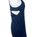 Silence + Noise Blue Cut Out Bodycon Dress Photo 2