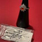 Bomb Party RBP3670 “Lovely Oasis” LC Carnelian & Quartz Rhodium Size 7 Ring NWT Photo 3