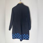 Ellen Tracy linda allard ellen‎ tracy 4 Blue Wool Open Long Coat Photo 1