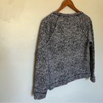 The Limited  Black White Marbled Crew Neck Sweater Medium Photo 4