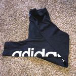 Adidas Black Logo Leggings Photo 0