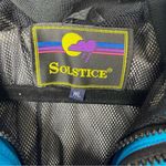 Vintage Solstice hooded microshed nylon purple ski windbreaker‎ jacket large Photo 1