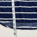 Cotton On striped nautical Racerback tank top size small navy & white Photo 11