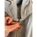 Ralph Lauren RLX  Sweatshirt Jacket Hoodie Full Zip Blue Stretch Womens Small Photo 9