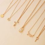 Elegant Rose Necklace Set with Ins Lock Photo 3