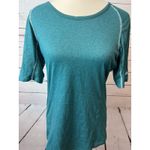 REI Womens Shirt size Medium Outdoors Hiking Pullover Gorpcore Green Stretch Photo 3