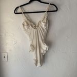 Victoria's Secret Vintage  Bodysuit Womens Medium Lace Sheer Teddy‎ Lingerie 90s Photo 4