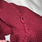 These Three Boutique Maroon One Shoulder Dress Photo 2