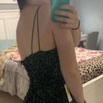 Midnight Doll Green Sparkle Dress Photo 2