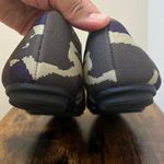 Kelly & Katie Kelly & Kate KK Fonzie Army Green Purple  Camo Almond Toe Knit Flats Size 7.5M Photo 6