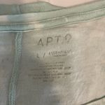 Apt. 9  Teal/White Tye Dye Tank Top Size L Photo 3
