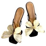 Elegant butterfly shoe clips for all shoe types. New Black Size undefined Photo 1