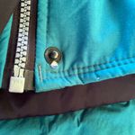 Obermeyer Women's Vintage Hooded Ski Jacket Teal Size 14 Photo 4