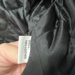 USA Bikers VTG Black Fringe Purple Rose Leather Zip Up Motorcycle Jacket (Size M) Photo 8