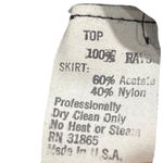 Vintage Cocktail Dress Medium 80s Formal Holiday Party Dress Special Velvet RARE Black Photo 10