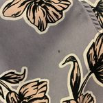 Japna  Lavender Floral Wrap Blouse Shirt Size Small Flutter Bodice Sleeveless Photo 6