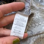 Escapades 90s Silver Rose Print Evening Tank Top Size M Photo 5