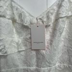 Amanda Uprichard dress mini floral lace ruffled cocktail party Photo 2