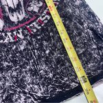 Affliction  Women's Black and Pink Graphic Tee Photo 7
