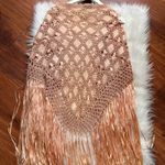 NWT gorgeous Santa Barbara designer Kristina Valencia shawl Orange Size undefined Photo 1