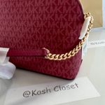 Michael Kors Jet Set Travel Medium Logo Dome Crossbody Bag Photo 7