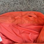 Athleta Coral Orange Side Pleat Skort Large Photo 8