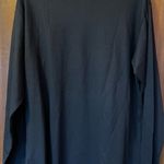 Cervelle Vintage Black Cot/poly Shirt Lge /Small Rhinestone Embellishment NWOT Photo 2