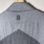 Footjoy FJ 1/4 Zip Pullover Women Large Gray Jacket Performance Golf Shirt Photo 5