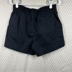 Everlane  Black Pull On High Rise Chino Shorts Photo 3