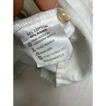 Tuli Spirit of Africa White Embroidered Elephant Long Sleeve Button Up Women XL Photo 7