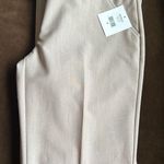 Ellen Tracy Ellen & Tracey Company NWT Essential Beige Low Waist Wide Leg Pants Sz 6. Photo 7