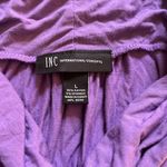 INC International Concepts Tunic/Dress Moonlight Lily Cowl Neck Pockets L NWT Purple Size L Photo 6