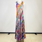 Johnny Was $585 NWOT Treble Bias Floral Sleeveless Maxi Dress S Multicolor Photo 1