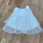 Isabel Marant NWT silk organza daisy white skirt Photo 5
