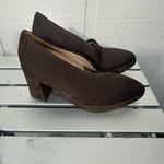 Eileen Fisher  Women’s Signy Brown Chunky Heels Size 9.5 NWOT Photo 4
