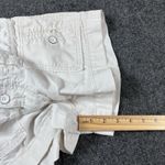 American Eagle Vintage Y2K Low Rise White Micro Shorts Sz 6 Mallcore Distressed Photo 10
