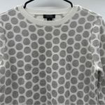 Halogen x Atlantic Specific White & Silver Glitter Long Sleeve Sweater Size M Photo 2