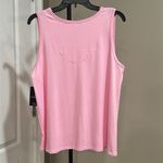 Cuddl Duds Women’s Sleeveless Pajama Top & Wide Leg Pajama Pant 2pc Set Large Photo 3