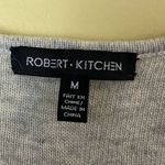 Robert Kitchen Wool Blend Sleeveless Gray Sweater Size Medium Gray Photo 3