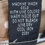 Rafaella Size 10 Tan Capri Pants with White Polka Dots w/Side Zipper hoo… Photo 11