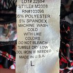 C’est La Vie Wide Leg Print Pant Black Size L Photo 5