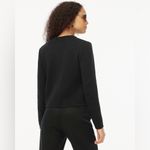 NWT JCrew Cotton lady jacket cardigan sweater black Sz Med Sold Out Photo 2