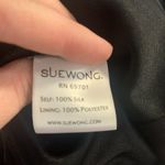 Sue Wong  size 4 small Black Nocturne mini silk beaded y2k Dress party dance lbd Photo 11