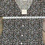 Pink Martini NWT Floral Aubrey Dress Black XS Photo 6