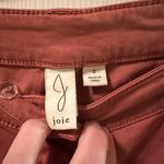 Joie NWOT  Hi Rise Straight Leg Ankle Pants Women’s 2 High Waist Orange Photo 2